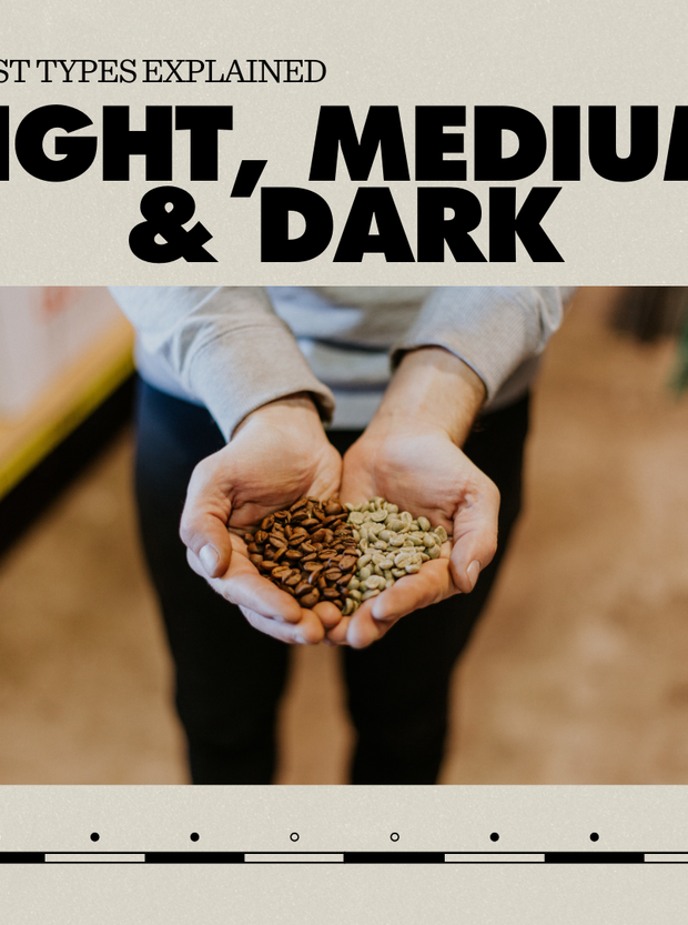 Roast Types Explained - Light, Medium & Dark