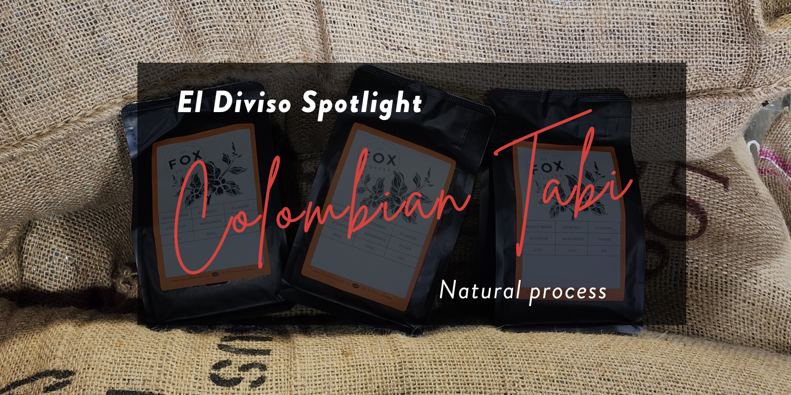 El Diviso Coffee Flight Trio: Tabi Natural
