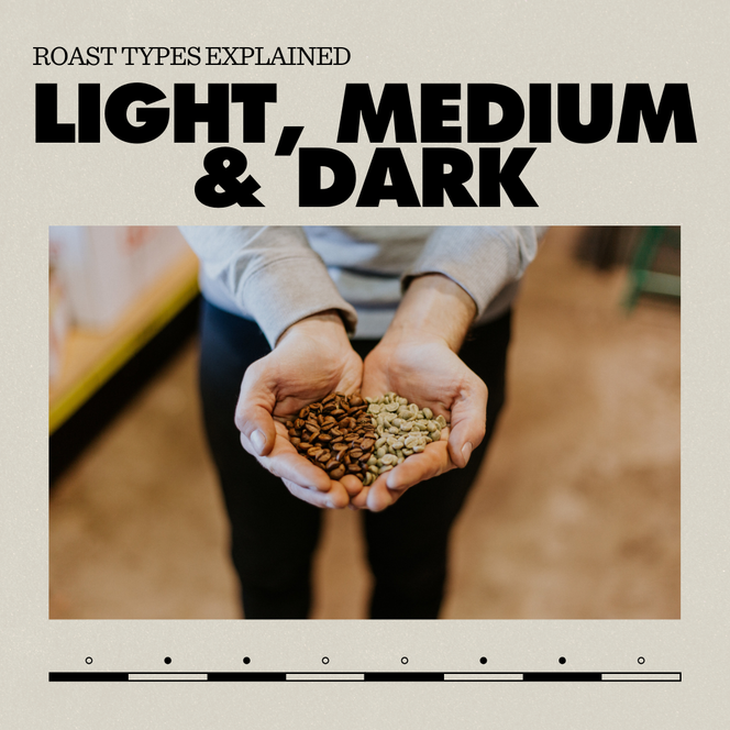 Roast Types Explained - Light, Medium & Dark