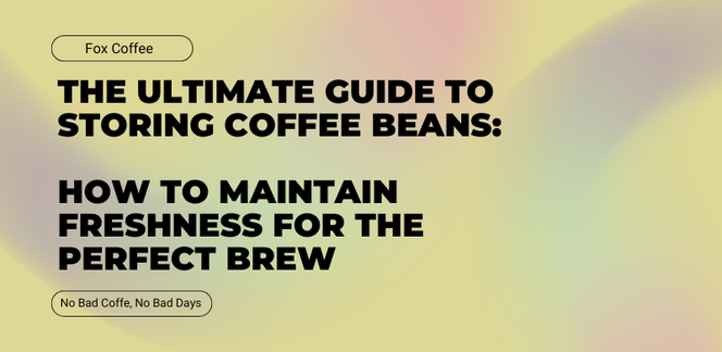 The Ultimate Guide to Storing Coffee Beans: How to Maintain Freshness for the Perfect Brew