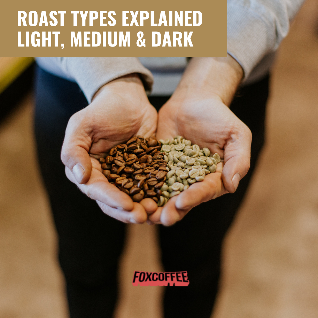 Roast Types Explained - Light, Medium & Dark