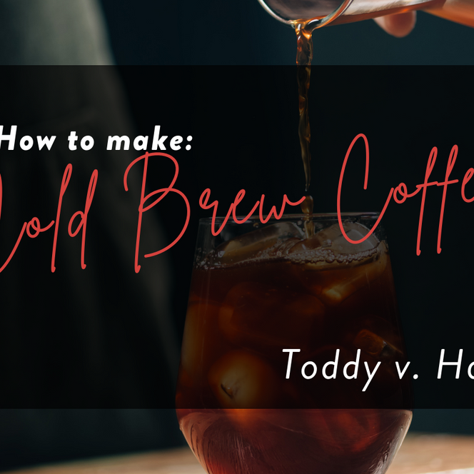 How to make Cold Brew at home.