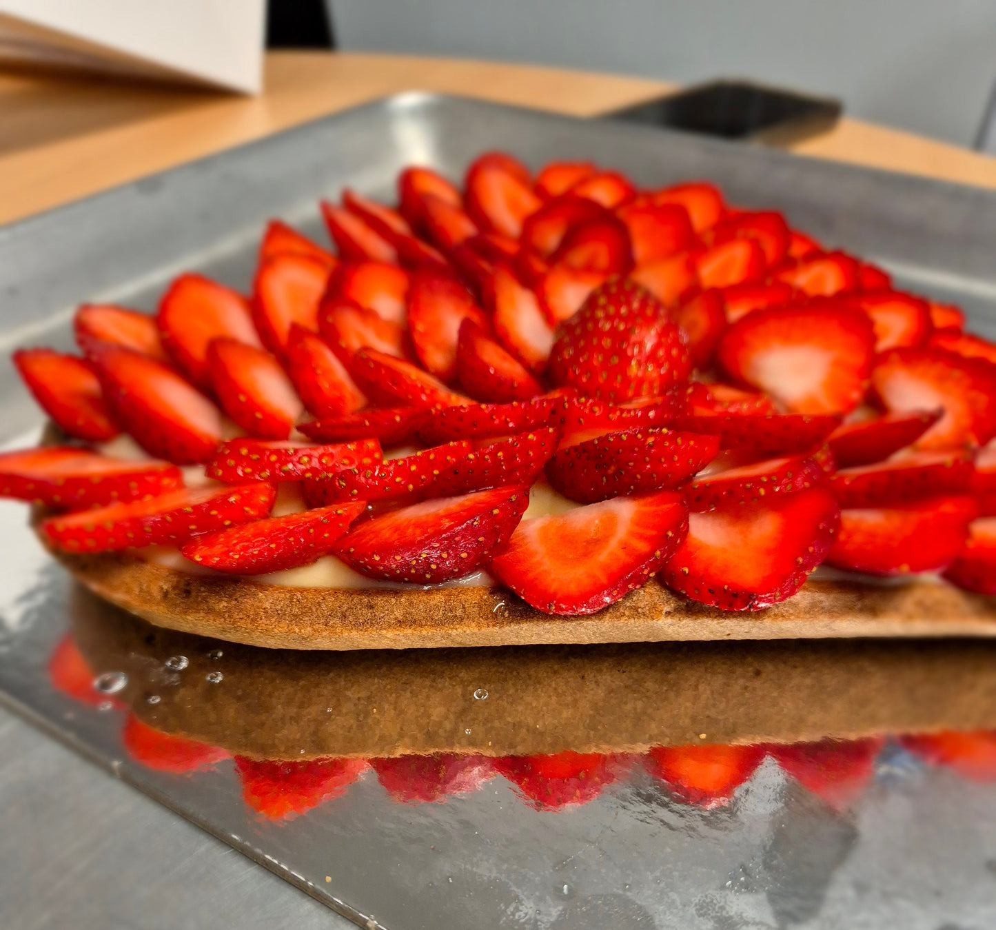 Mother’s Day Strawberry Custard Tart