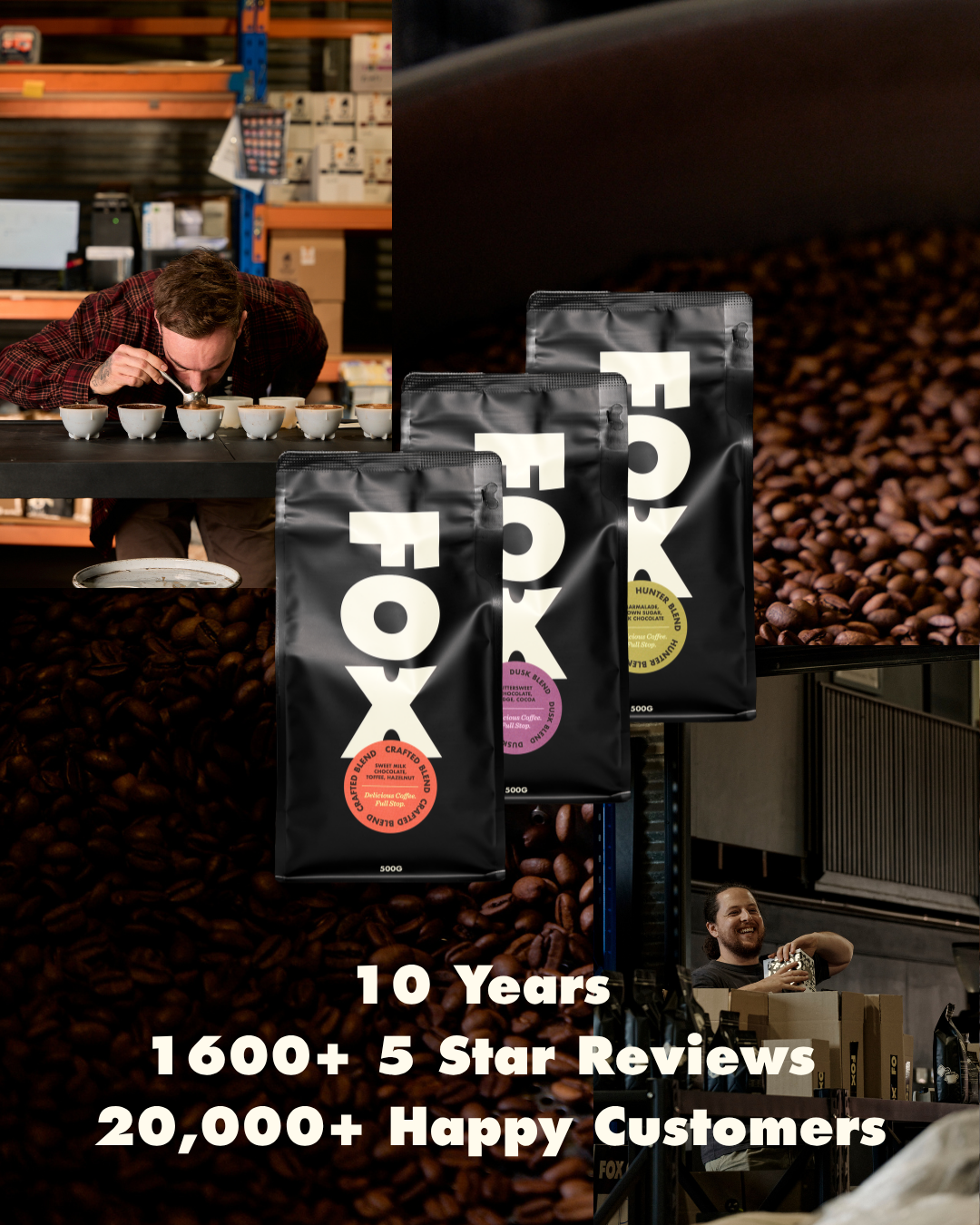 Coffee Blend Tasting Pack-- SAVE 25%!