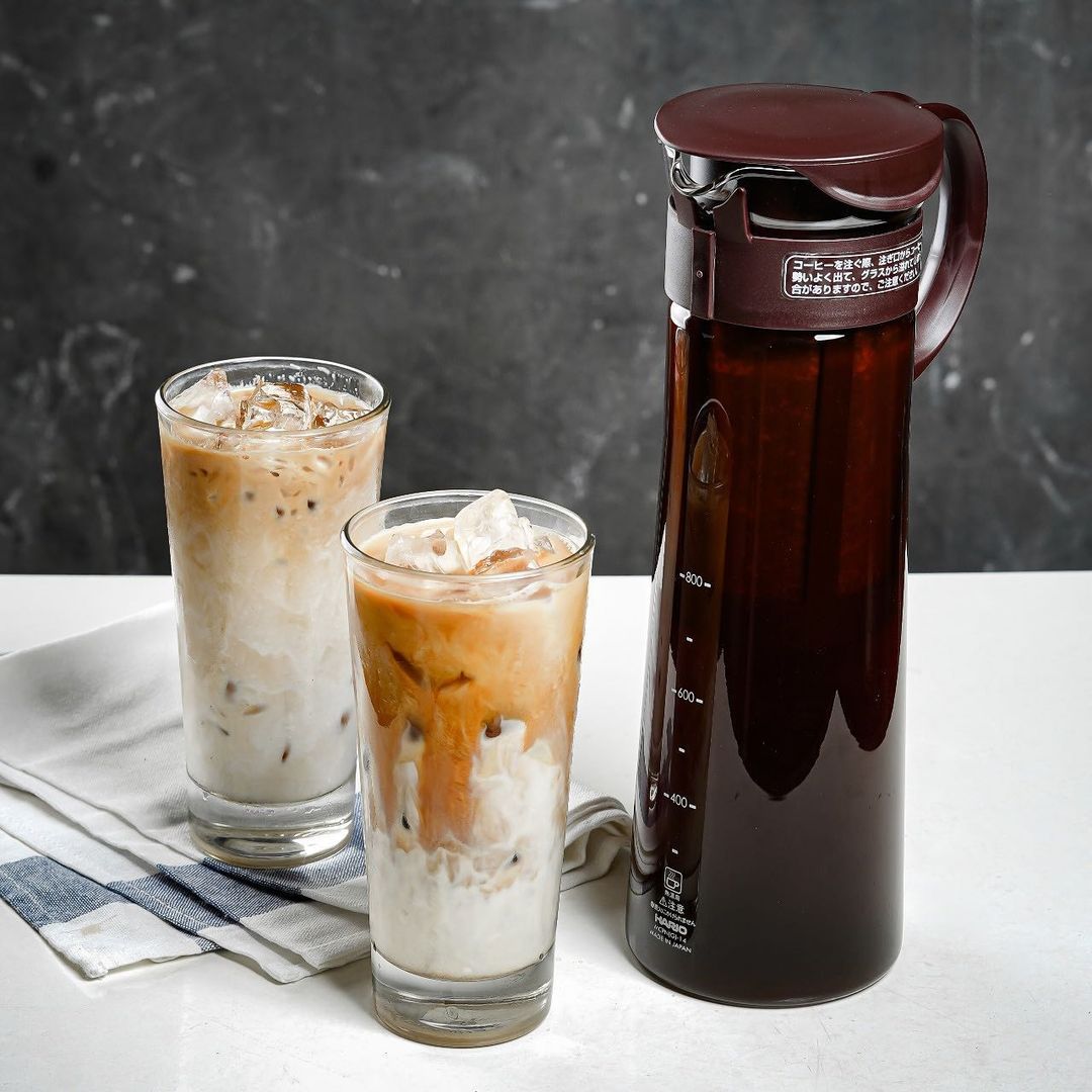 Hario Mizudashi Cold Brew Pot 1ltr Brown, 600ml  Brown