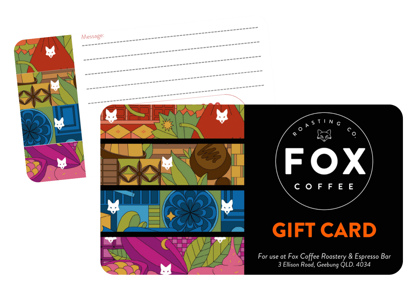 Fox Coffee Gift Card (in-store)