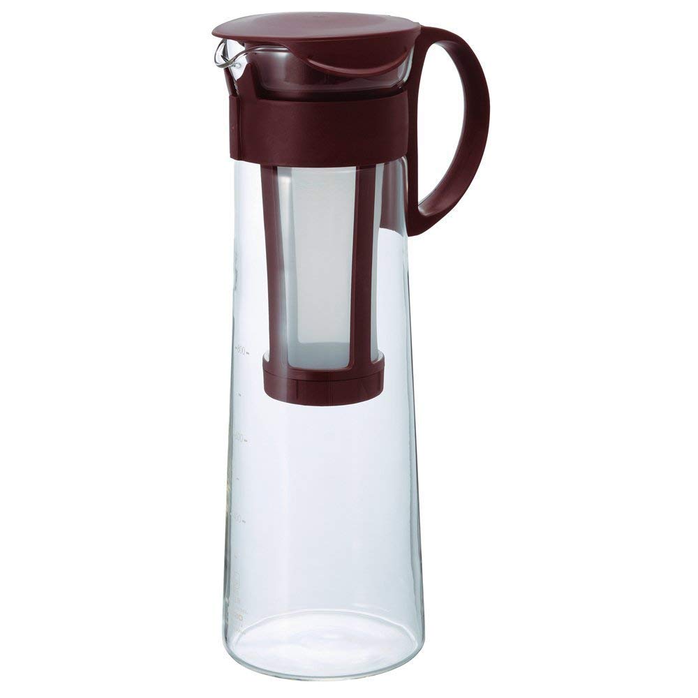 Hario Mizudashi Cold Brew Pot (Brown) 1 Ltr + Coffee Beans + Free Shipping
