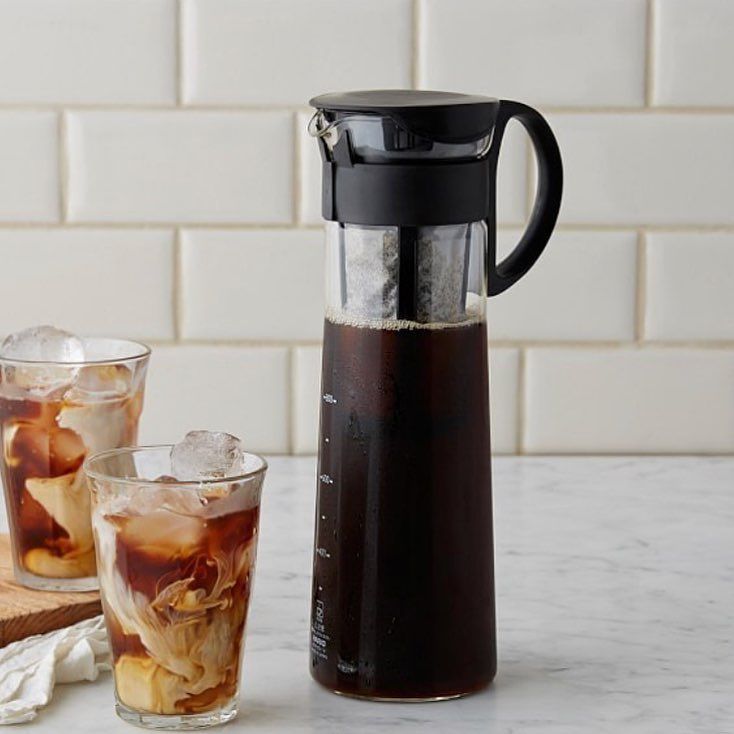 Hario Mizudashi Cold Brew Pot 1ltr Brown, 600ml  Brown